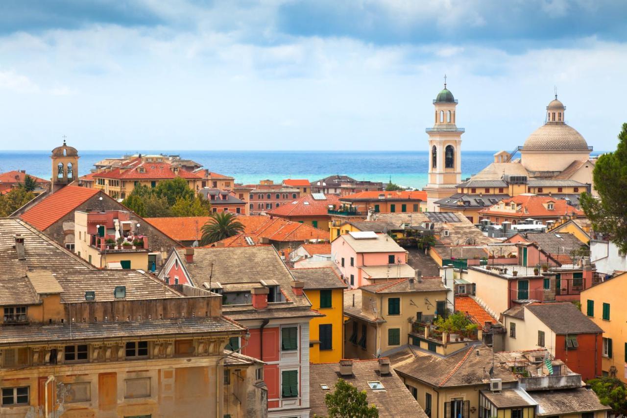076 - Casa La Libreria, Centro Citta Di Chiavari, 500 Metri Da Mare E Spiagge - 2 Camere Da Letto Bagian luar foto
